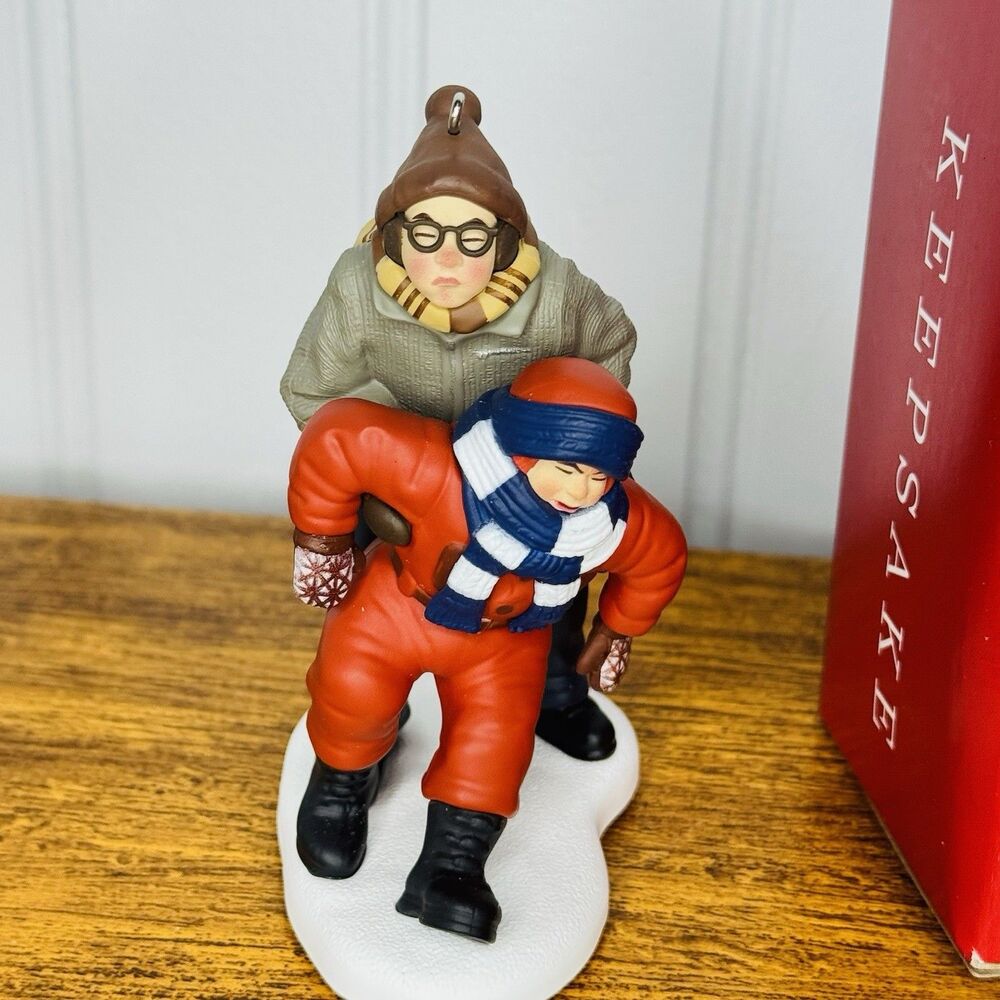 Hallmark 2021 A Christmas Story Brotherly Love Keepsake Christmas Ornament - Picture 2 of 9